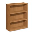 Highboy 3-Shelf Bookcase- w- Fixed Shelves- 36in.x13-.13in.x43-.38in.- MY HI528832
